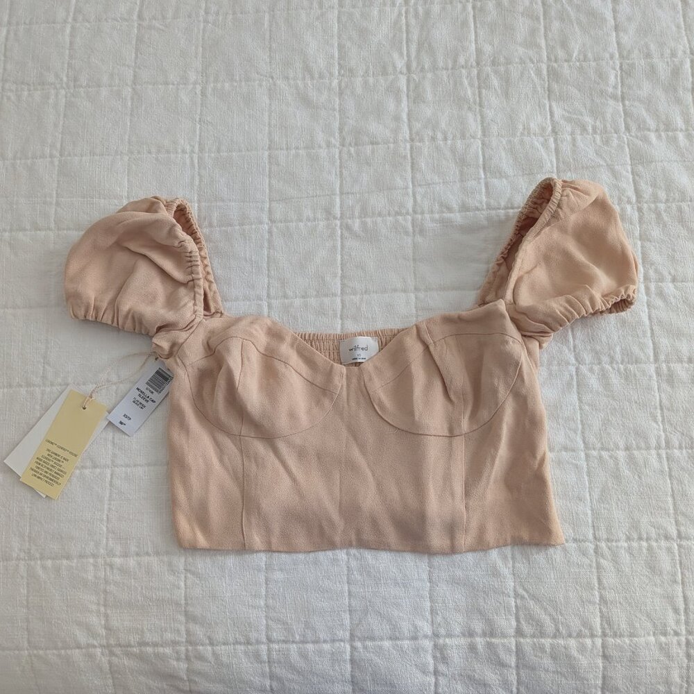 Aritzia Wilfred Novella Cap Sleeve Top XS NWT